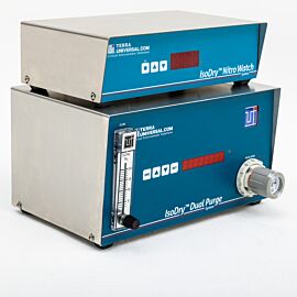 Dual Purge and NitroWatch RH Controllers work in tandem to maintain your low-humidity set-point and protect sensitive parts, without wasting N2 gas