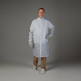 Cleanroom taffeta frock from Uniform Technology