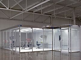 Static-dissipative PVC panels remove surface charges and the particles they attract  |  6600-73A displayed