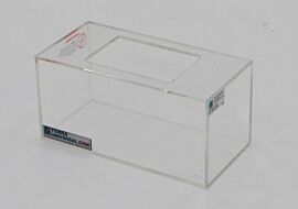 Acrylic Cleanroom Hat Dispenser  |  4950-99 displayed