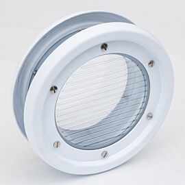 Provides clear line of communication with the person behind the tempered-glass or acrylic window.  |  5050-50 displayed