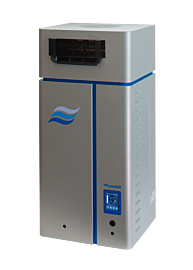 The EL Space 020 steam humidifier by Condair is built to use any source of potable water to create steam for flexible indoor placement  |  3951-12 displayed