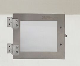 Optional stainless steel door frames extend cabinet's service life.  |  2200-51A displayed