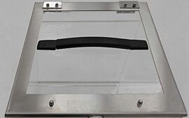 Optional stainless steel door frames extend cabinet's service life.  |  2200-80 displayed