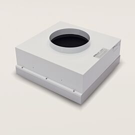Ducted HEPA Filter Unit uses WhisperFlow® baffling technology to promote uniform air velocity across filter face (2' x 2' model shown; requires remote air handl  |  6601-22-HD displayed