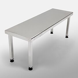 Free Standing Solid Top Gowning Bench, ISO 5-Compliant  |  1530-27-2 displayed