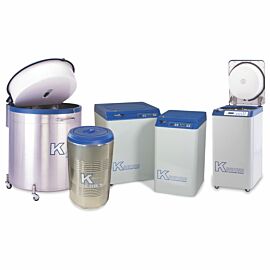 TW K Series 3K model with a 48L LN2 capacity and a 38K model with a 590L capacity feature intuitive touch controls and digital controller on 38K model