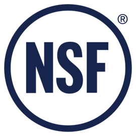 NSF Certified Product | 9999-NSF displayed