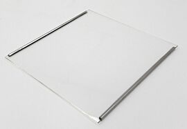 Shelf; Non-Perforated, Acrylic, 20" W x 14" D x 0.25" H, for Desicart Mobile Storage System