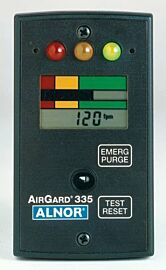 The AirGard® Air Velocity Monitor displays air velocity to ensure laminar airflow or ventilation  |  6704-65 displayed