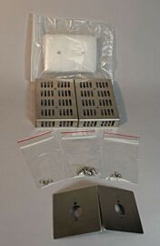 Filters the glove box's inlet and outlet as the inert gas is purified.  |  3644-20 displayed