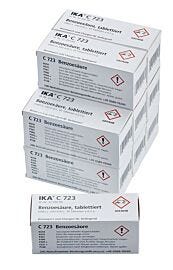 With IKA-certified gross calorific value for Standard-calibrations  |  6925-81 displayed