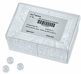 Capsules prevents splashing of the sample when igniting  |  6925-73 displayed