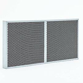 2x4 foot Fan Filter Unit filter with stainless steel housing and grille containing compressed activated carbon in honeycomb form factor for chemical air scrubbi | 1716-10 displayed