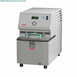 CF30 Cryo-Compact Circulator by Julabo with a -30°C to +150°C temperature range, a 3.5L capacity, RS232 interface, and a 15L/min flow rate for routine applicati  |  2540-04 displayed