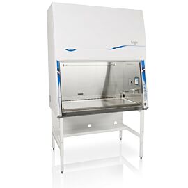 Labconco's Class II A2 biosafety cabinet is made with leak-tight 304 stainless steel and tempered safety glass  |  3642-PP-01 displayed