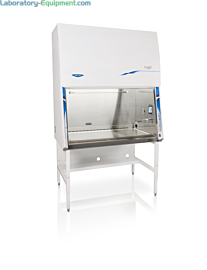 Labconco's Class II A2 biosafety cabinet is made with leak-tight 304 stainless steel and tempered safety glass  |  3642-PP-01 displayed