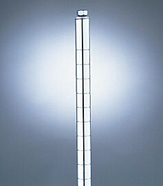 Chrome-plated shelving post. Product details may differ.  |  1300-85 displayed