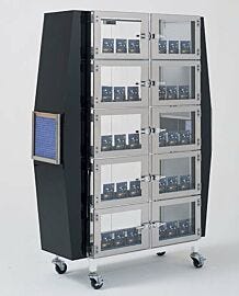 Curing/Drying Cabinets provide dual HEPA/carbon filtration  |  6082-43A displayed