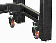 Allows smooth mobility of table  |  3435-09 displayed