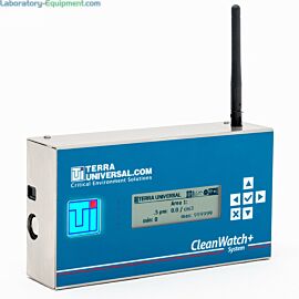 Monitors airborne particles, temperature, humidity, and differential pressure in cleanroom zones  |  6607-14 displayed