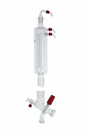 Vertical condensers, vertical-intensive condensers with manifold and dry ice condensers efficiently feed solvent | 6924-30 displayed