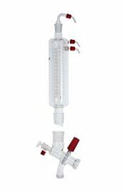 Vertical condensers, vertical-intensive condensers with manifold and dry ice condensers efficiently feed solvent | 6924-32 displayed