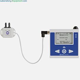 Differential pressure sensor by SensoScientific® records and sends data to a standard access point that can be assessed by any Wi-Fi enabled network  |  6607-10 displayed