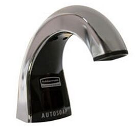 Black Polished Chrome Liquid Soap Dispenser  |  9600-64 displayed