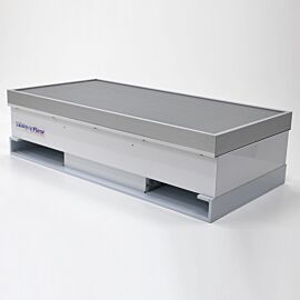 Reverse Flow Fan Filter Unit contains particulates generated in a hood or enclosed work space to allow cleanroom air release  |  6601-24-HV displayed