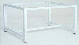 Glove box support stand in powder-coated steel with levelling feet, 59"W  |  1681-51 displayed