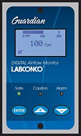 Displays airflow for a variety of fume hoods, enclosures and glove boxes.  |  3646-95 displayed