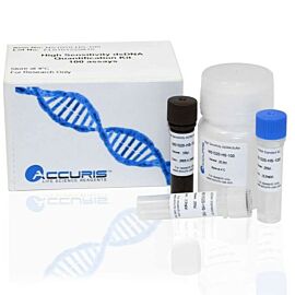 High Sensitivity (F1000-HS-100) and Broad Range (F1000-BR-100) dsDNA Quantification Kits by Accuris for 100 assays; used with Smart-Q Quantitative Fluorometers