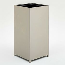 BioSafe® lidless waste bin for quick and touchless waste disposal  |  1456-16C-L displayed