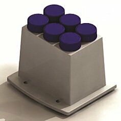 Contains precision contoured wells for uniform thermal transfer  |  2824-10 displayed