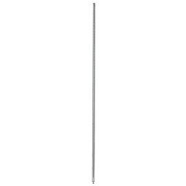 Olympic shelving post for stationary units with 1" shelf intervals, chromate finish, and leveling bolts  |  1303-53 displayed