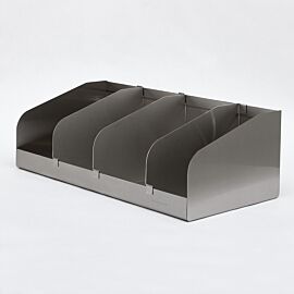 Wall-Mounted; Open BioSafe® Stainless Steel Modular Storage Unit; 24" W x 8" D x 5.9" H  |  6708-58 displayed