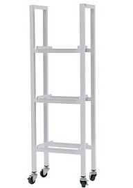 Shown with optional casters.  |  1679-11 displayed