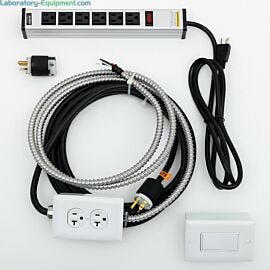 ValuLine™ cleanroom power supply unit provides power for up to 3 FFUs and 3 lights  |  6600-20B-VL displayed