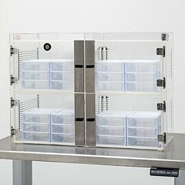 Smaller drawers can sit side-by-side for detailed organization  |  1741-61 displayed