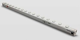 The Static-Sensing Ionizer discharges ions across a wide area and eliminates static charges from all types of surfaces  |  2005-73 displayed
