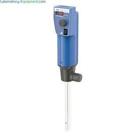 T18 digital Ultra-Turrax disperser features a digital speed display and rotating knob for speed adjustment  |  6924-79 displayed