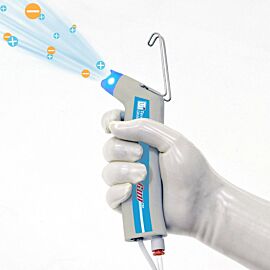 This Ionizing Blow-off Gun neutralizes static surface charges and removes particles with a burst of clean air or nitrogen | 2005-55 displayed