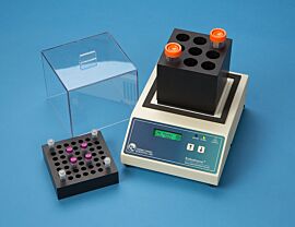 The EchoTherm™ Model IC30 Dry Bath chills and heats biological samples from -10 degrees C to 100 degrees C with precise control  |  5005-06 displayed