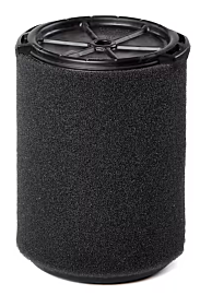 Replacement wet filter for the 6-gallon size WD6425 wet/dry vacuum in Terra's ruggedized shoe cleaner.  |  7575-26 displayed