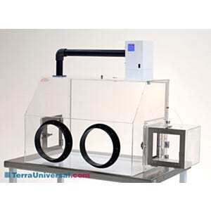 Filtered Containment Glove Boxes with Recirculating Airflow