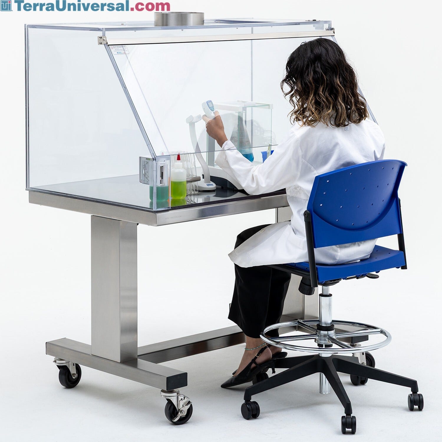 Benchtop Rna Hood Hood; ValuLine, Benchtop, Ducted, Polycarbonate, 96