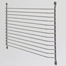 Rack, Storage Chamber, 304 SS, 12''L x 7.5''H x 13/16''D