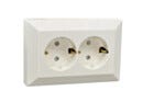 Duplex Power Outlet; GFCI-Type for Wet Processing Installed; 220VAC, 50Hz