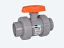 Valve, Globe, PVC, 3/8